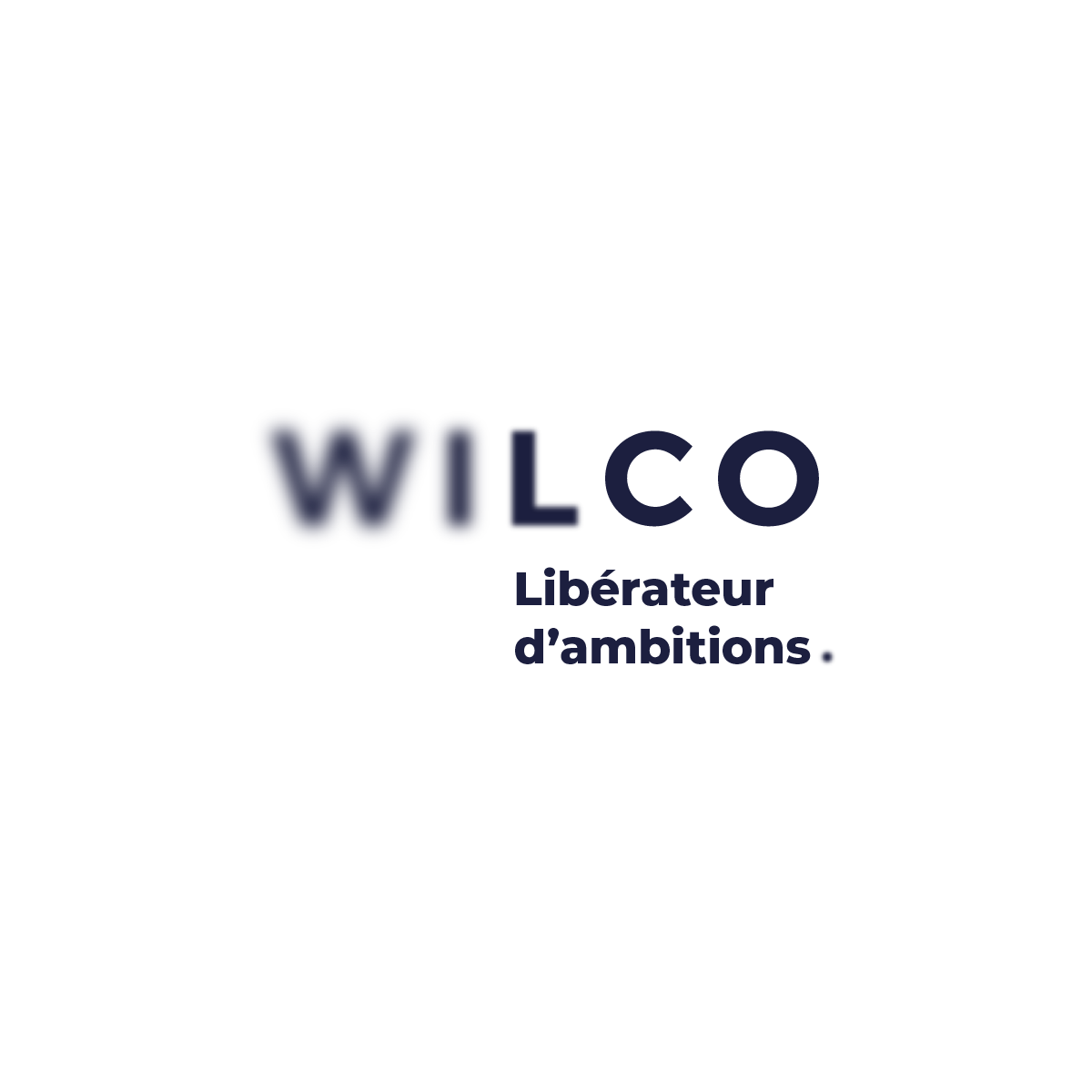 Wilco Logo, blurred and black